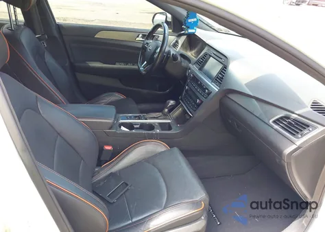 2015 Hyundai Sonata Sport 2.0T из США, поврежденный, VIN 5NPE34AB4FH045037